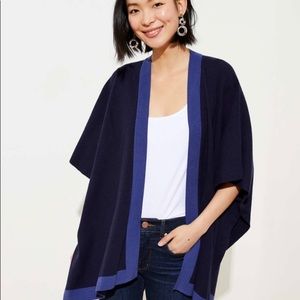 - LOFT WATERFALL OPEN FRONT CARDIGAN